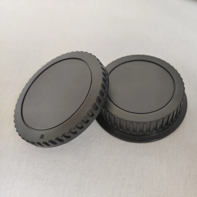 Non Canon Front and Rear Cap Set for EOS 600D 60D 80D 1100D 2000D 4000D