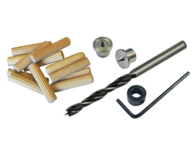 Faithfull Perno Kit 6mm Trapano E Punti FAIDOWKIT6