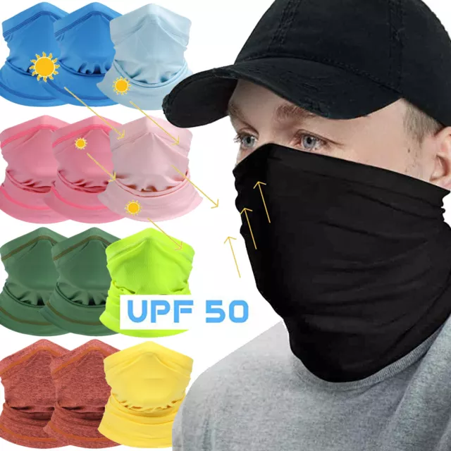 Neck Gaiter Bandana Face Mask Sun Cooling Scarf Cover Headband for Men Women USA