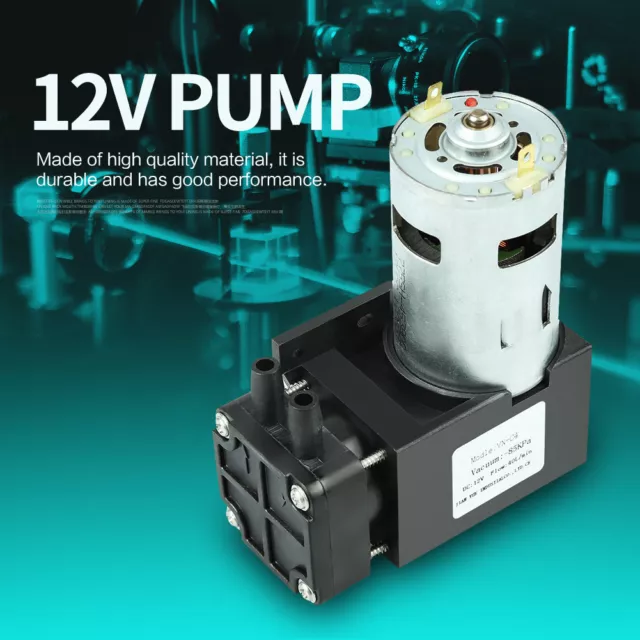DC12V 42W VN-C4 Mini Oilless Vacuum Pump -85KPa 40L/min for Automation Equipment