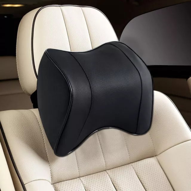 Car Headrest Pillow Car Neck Rest Support Cushion Memory Foam Luxury Style Parts