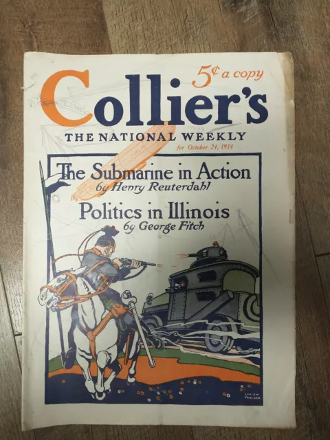 Collier's weekly magazine 10/24/1914