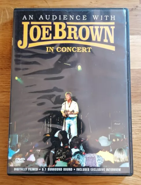 DVD - An Audience With Joe Brown In Concert 2002 DVD PAL UK R2