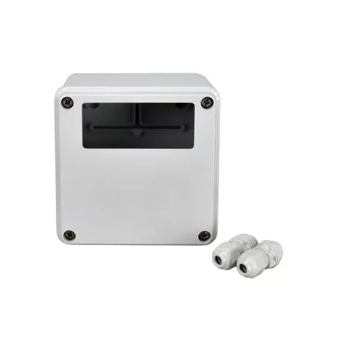 Custodia scatola ermetica giunzione IP65 29x71 mm 1 foro regolatore di temperatura