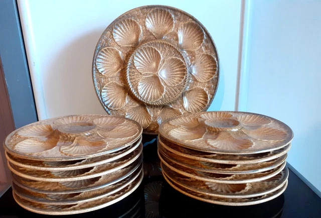 Lot De 3 Assiettes Geneviève Lethu Victoria 1985 Bohème Chic - Occasion TBE