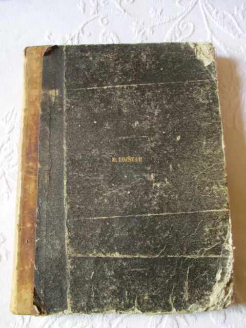 Livre de partitions de musique imprimées manuscrites pages vierges d'inscription