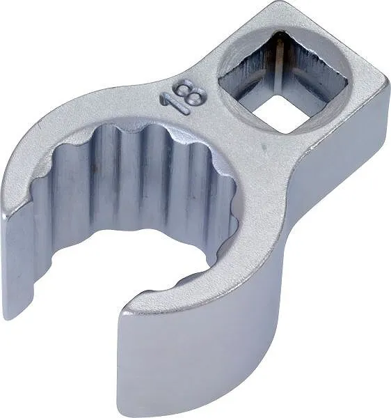 Hazet Ringschlüssel - Doppelsechskant - Offen - 3/8" - Zwölfkant 18 Mm