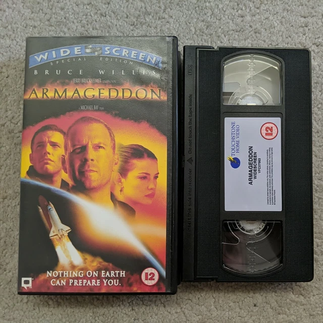 ARMAGEDDON - VHS Video PAL - WIDESCREEN - Michael Bay - Bruce Willis