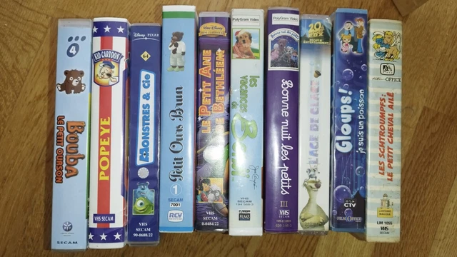 Lot De 3 Philips HG 120 Cassette video VHS Neuve 2 Heures K7 + 1 60