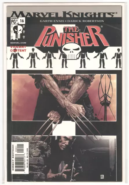 The Punisher (2001 6Th Series) #16 Nov 2002 High Grade Marvel Comic Book 9.4 Nm