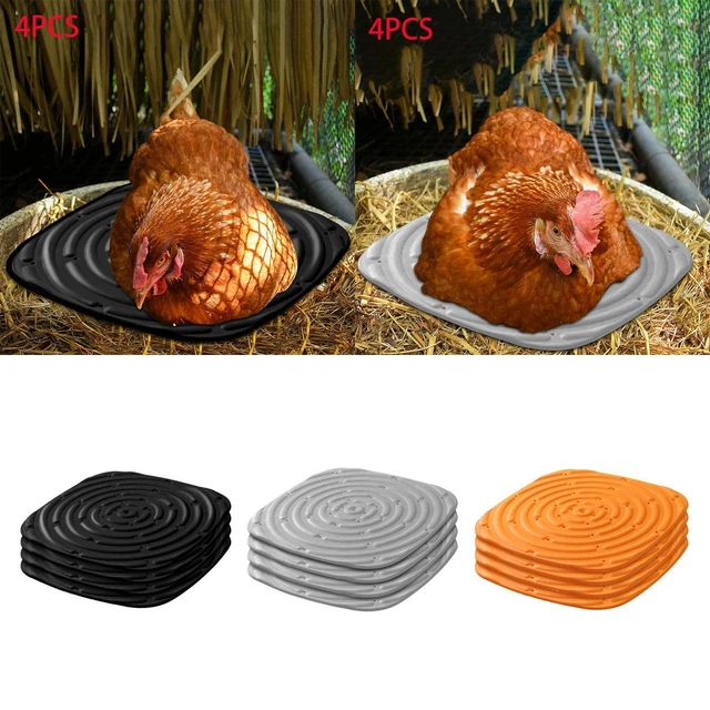 4Pcs Chicken Nest Box Pads Comfortable Easy Cleaning Poultry Mats Bedding