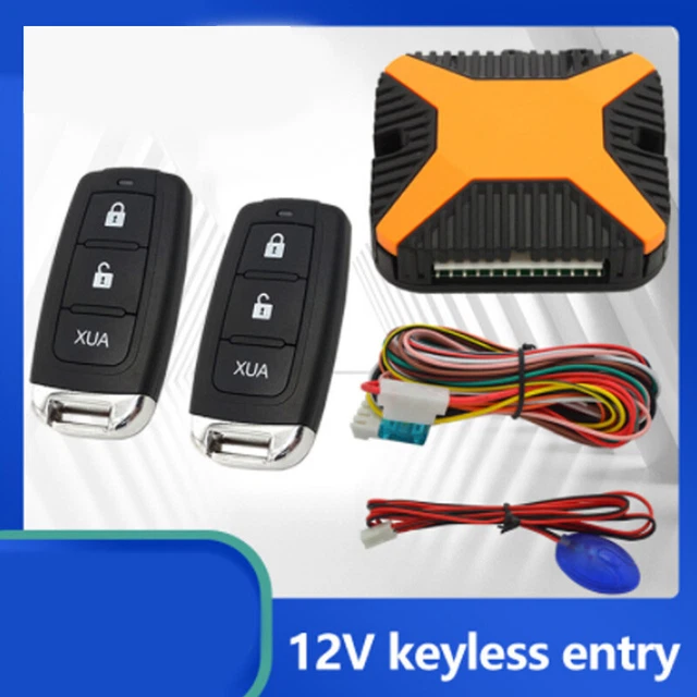 12V Vehicle Remote Control Central Door Lock Locking Keyless Entry Alarm System