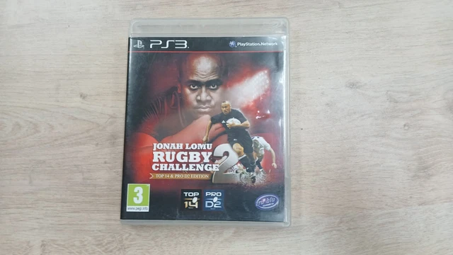 Jeu Jonah Lomu Rugby Challenge 3 - Version PS3 FR - Neuf Sous Blister Scellé