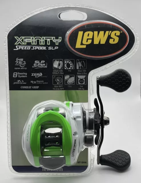LEW'S XFINITY SPEED Spool SLP Baitcast Fishing Reel XF1SHAC NEW!~CJ $29.99  - PicClick