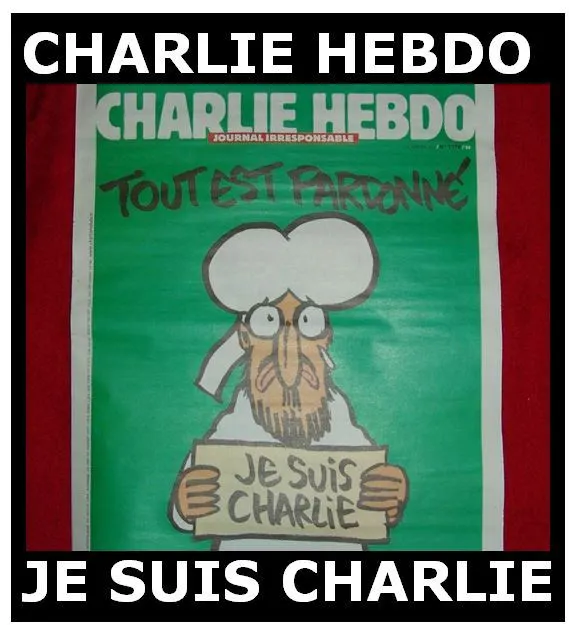 Original CHARLIE HEBDO Je suis Charly Paris 1st Print 14.1.2015 N°1178 magazin