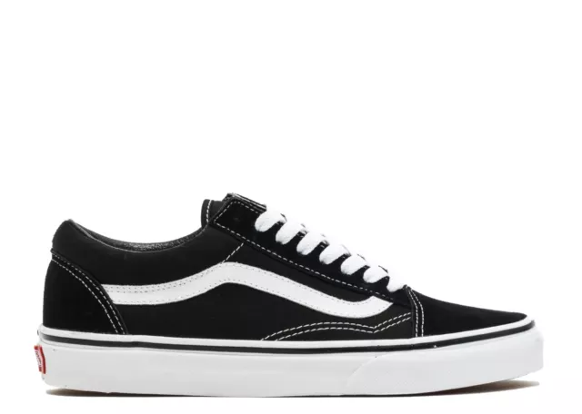 Scarpe donna ragazzi uomo Vans Old Skool Nero SKATE sneakers sportiva basse