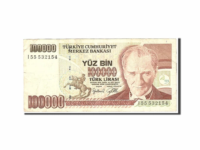 [#116809] Banknote, Turkey, 100,000 Lira, 1970, Undated, KM:206, EF(40-45)