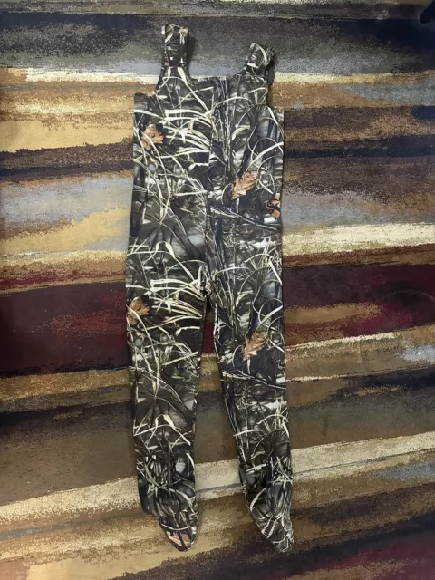 Men’s XL Game Winner 90% Neoprene Camouflage Hunting Overalls