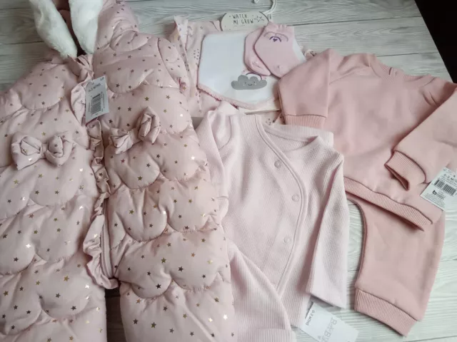 baby girl clothes 0-3 months bundle