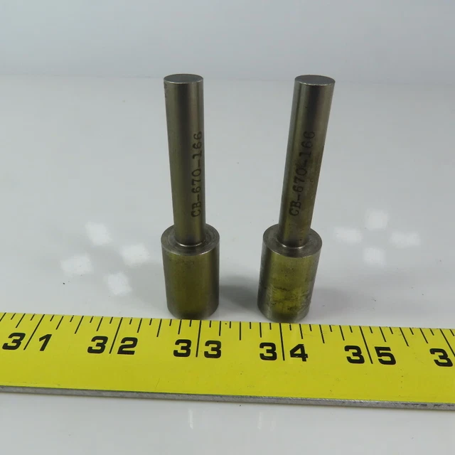 Carbon Steel Counter Bore Pilot 18mm x 3/8" x 29mm Depth Lot of 2
