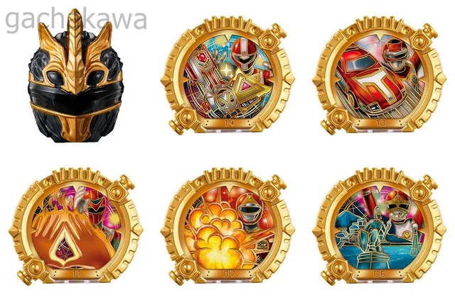 Sentai Rings Power Rangers Cast BANDAI POWER RANGERS No.1 Sentai Gozyuger GP Sentai Ring 03 Complete ...