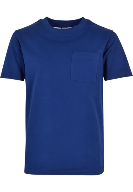 Urban Classics Kids Boys Organic Basic Pocket Tee Top Shirt Bag