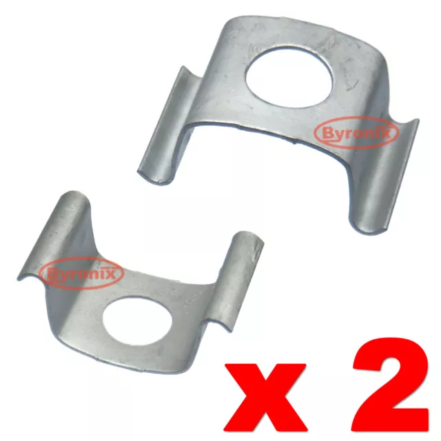 Bmw Mini Brake Clutch Hose Line Retaining Clip Metal Clamp 34341163565 Holder X2