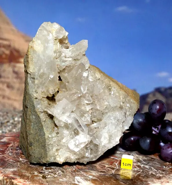 Superb Clear Quartz Rock Crystal Cluster  Himalayas - Natural Healing 690g