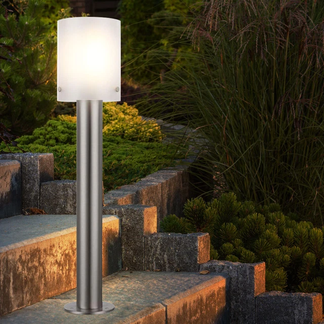 Lampada Da Esterno MONZANA In Acciaio Inox - Attacco E27, IP44, Per Vialetti E Giardino, Colore Antracite - Foto 6