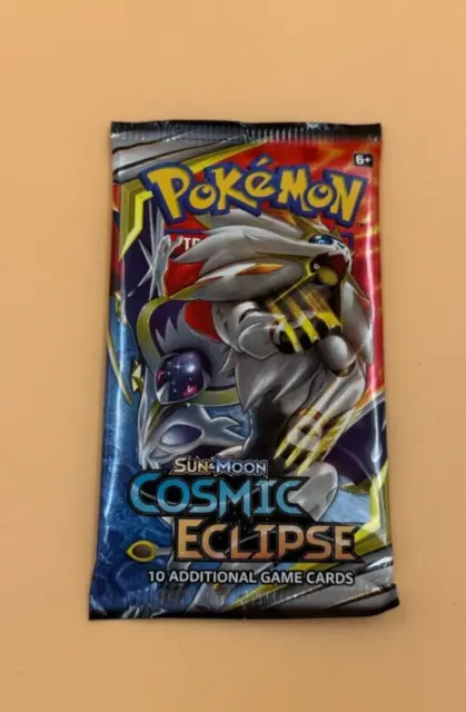 Pokémon TCG: Sun & Moon Cosmic Eclipse Booster Pack - 10 Cards | SEALED | NEW
