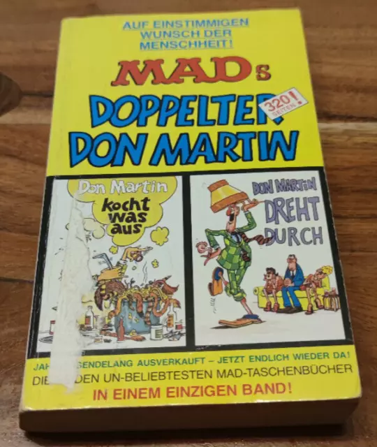#189L Mads Mad doppelter Don Martin Nr. 49 1986 Don Martin dreht durch