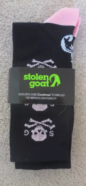 Stolen Goat Coolmax Long Cycling / Triathlon Socks - Size 39-42 BNWT