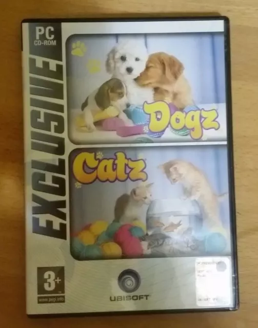 Pc Dvd Rom - Dogz Catz - Perfetto Pari Al Nuovo, Gioco E Manuale Italiano (At)