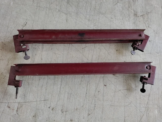 Vintage Craftsman  Table Saw Stand Mounting Brackets Support Clamp Rails
