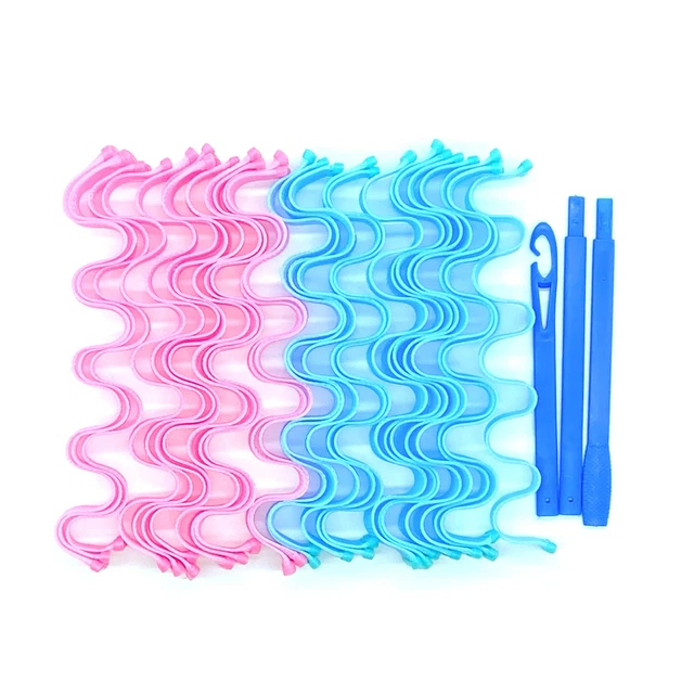 1 Set Hair Headband Roller Elastic Labor-saving Easy to Operate Hair Rolling