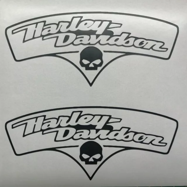 Harley Davidson helmet sticker in various colors 14 × 6 cm NEW!!TOP !!!