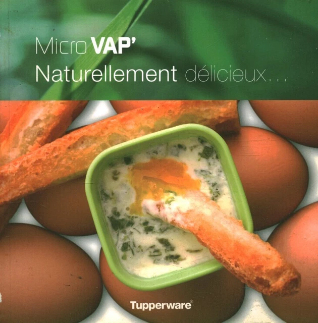 MICRO VAP TUPPERWARE + 8 Ramequins + Livre Recette / Cuit Vapeur / Micro  Ondes EUR 49,90