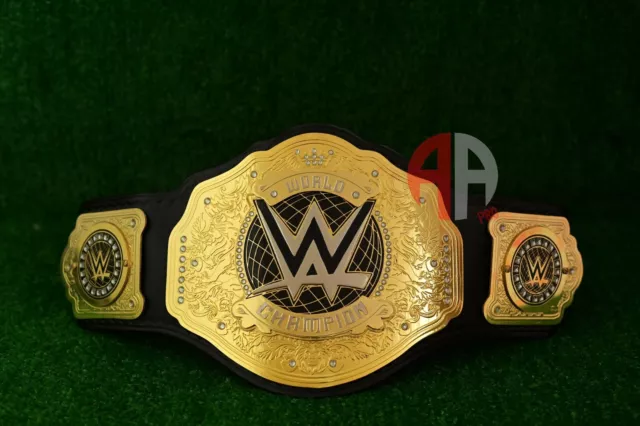 WWE WORLD HEAVYWEIGHT Championship Belt Triple H Belt Real Leather ...