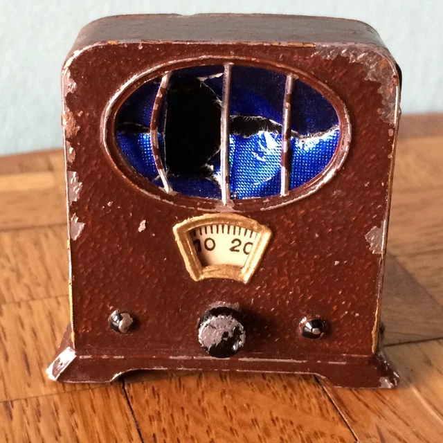 POPULAR RECEIVER RADIO gerlach tin dollhouse peoples receiver £71.71