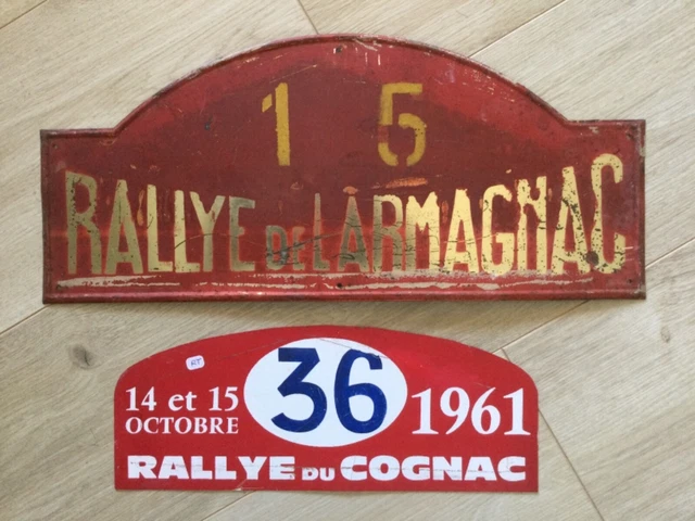 affiche poster rallye armagnac 1957