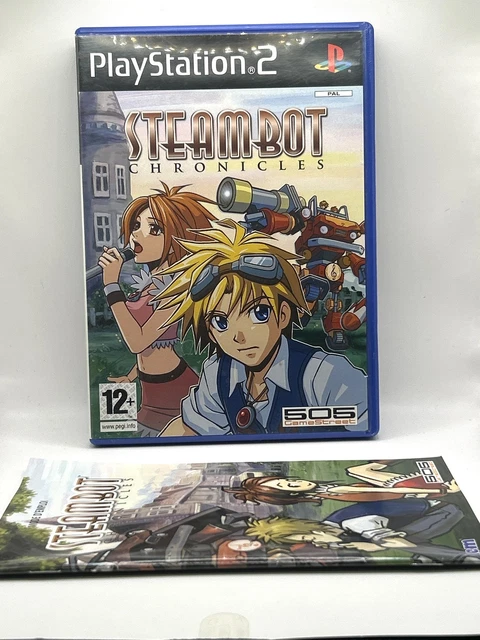 Jeu PS2 Steambot Chronicles – Version PAL VF, Neuf Sous Blister Abîmé