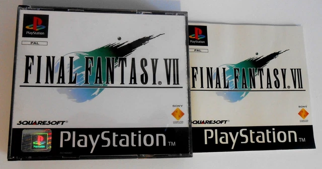 Final Fantasy VII PS1 – Version Originale Authentique – Complet – Bon état