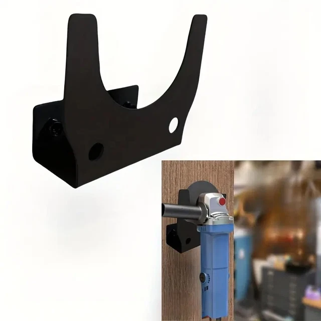 Support Mural Meuleuse D'Angle En Acier Inoxydable - Compatible Bosch, Makita, Dewalt, Milwaukee