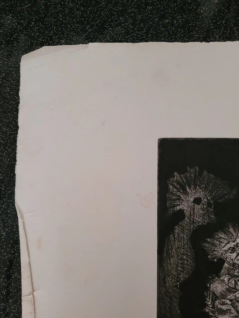 Lithographie numérotée et signée Don Juan 85/100 signature à identifier 6