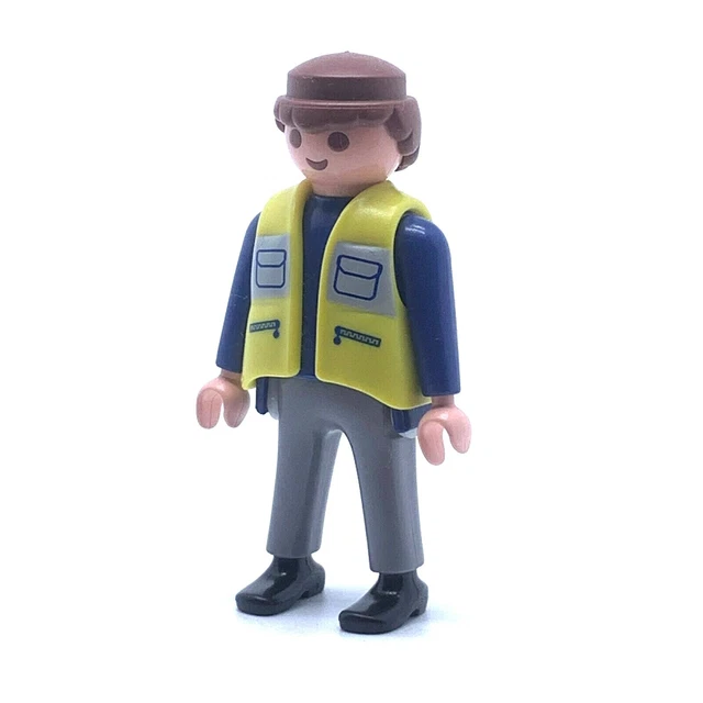 Playmobil Aeroporto - Impiegato Zona Carico (C202) - Figure 4314 - Usato