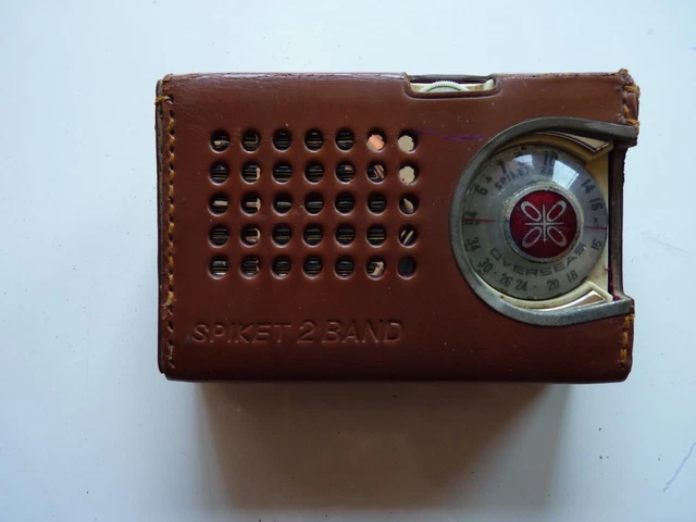 Radio Vintage Overseas Spiket 2 Band Sp660  Années 60