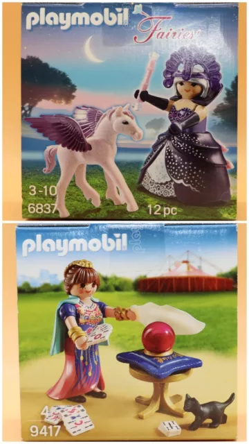 Playmobil ★ Osterei Sets zur Auswahl ★ 6837 Mondscheinkönigin 9417 Wahrsagerin