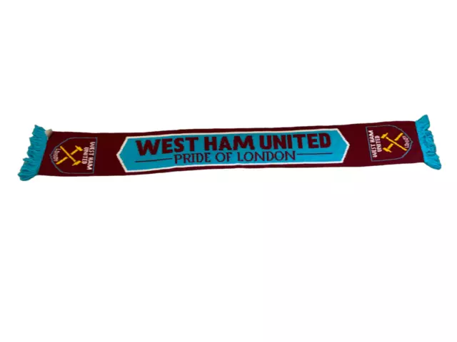 West Ham United Football Scarf