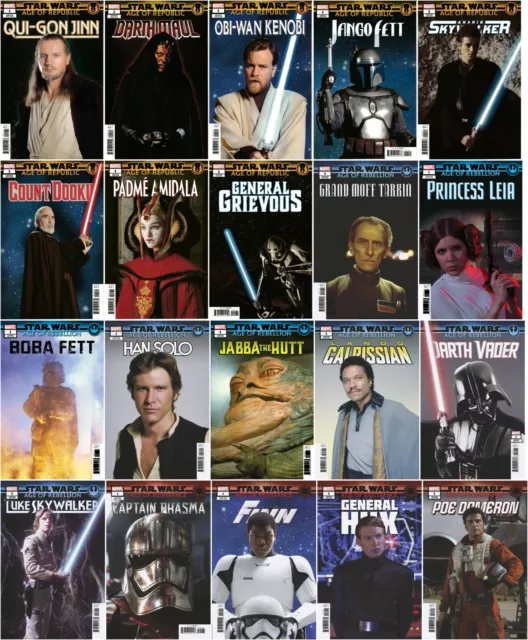 STAR WARS - Movie Variants - AGE OF REBELLION / REBELLION / RESISTANCE (AOR)