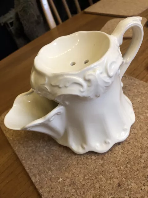 royal creamware originals - shaving jug